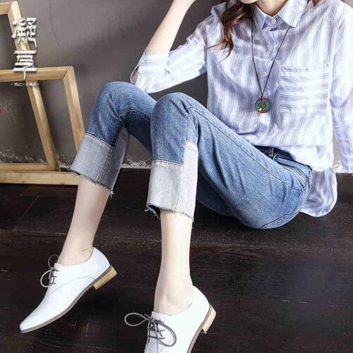 Mom Jeans High Waist Jeans Womens Spring 2021 New Straight Pants Loose Harajuku Style Wide-leg Cropped Trousers