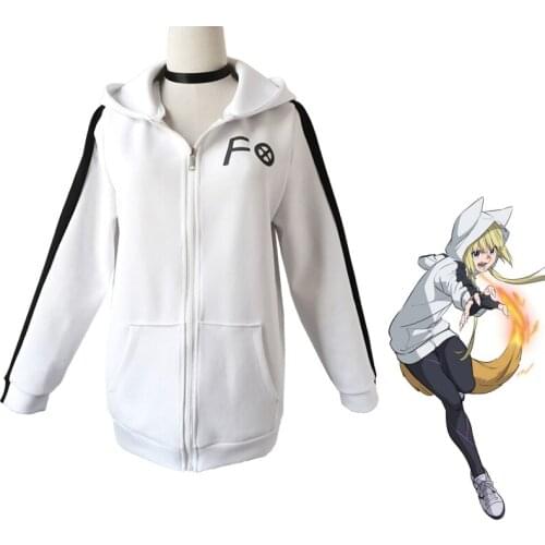 Anime Kemono Jihen Kon Cosplay Costumes Coats Hoodies Tops Pants Uniform Wig Suits Synthetic Hair Halloween Carnival Party