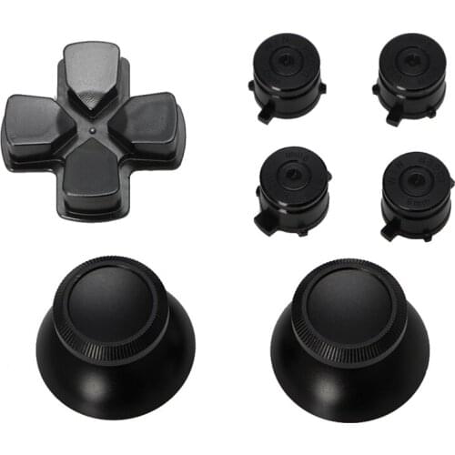 2021 New Metal Dpad Thumbstick Bullet Buttons for sony ps4 4 Controller Kit