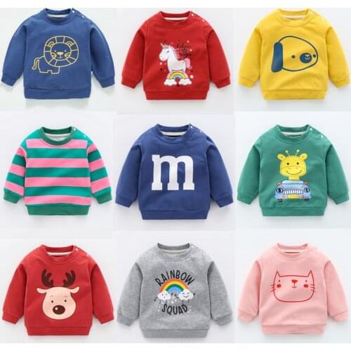 New sweatshirts for boy childrens sweatshirt unicorn christmas tops for girls kids costume undefined baby boy clothes Hoodies