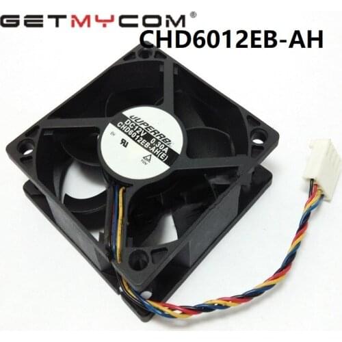 Geymycom Original CHD6012EB-AH 60*60*20 DC12V 0.30A 4 wire PWM temperature control double ball fan radiation fan