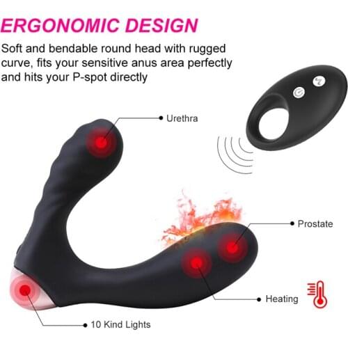 Sex toys Adult Toys Anal Plug Adult Products The Wireless Remote Control Gay Quiet Butt Plug DildoSoft Silicone Anal