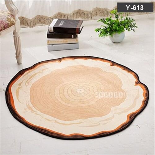 X57 Modern Home Soft Carpet Anti-Skid Floor Mat 100CM Round Carpet Living Room Bedroom Rugs Study Room Chair Mat Children Carpet