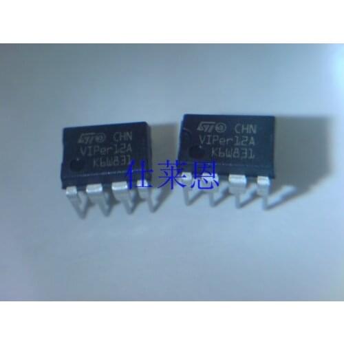 VIPer12A genuine original line switching power supply (SMPS) regulator chip DIP-8
