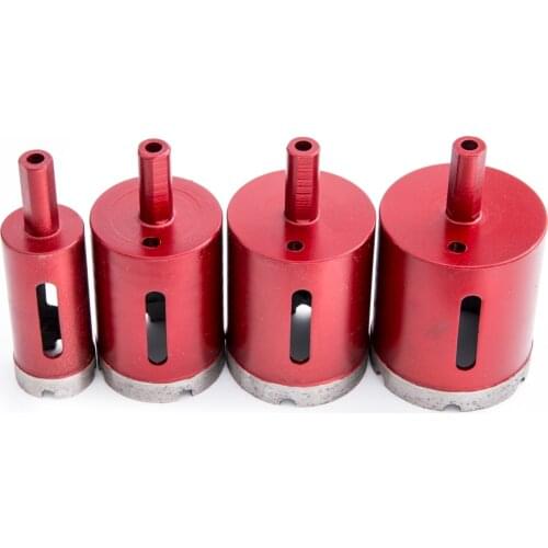 High Quality 4Pcs Tiles Marble Glass Granite Drilling Cutter Drill Bits Diamond Hole Saw Drill Bits Hole saw Drilling
