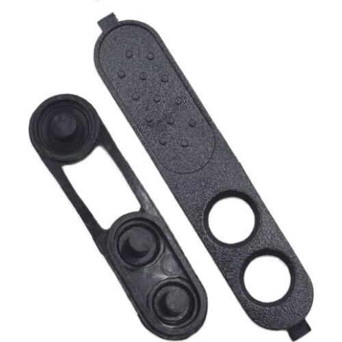 10 Sets PTT Frame Bezel and Button for Motorola XiR P3688 DEP450 DP1400 Portable Radio Walkie Talkie Accessories