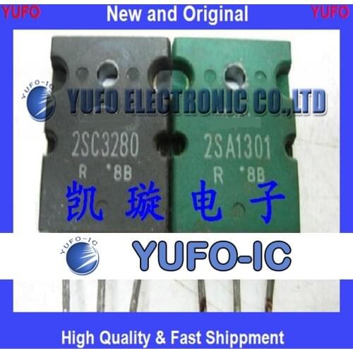 Free Shipping 10PCS(5pair) Used 2SA1301 A1301 2SC3280 C3280 good quality (YF0821)