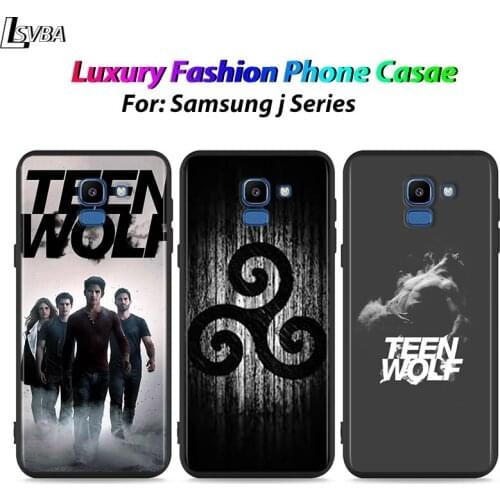 Black Shell Teen Wolf Dylan Obrien for Samsung Galaxy J7Duo J2 J4 Core J6 J4 Plus J8 J3 J7 J5 Prime 2018 2017 Phone Case