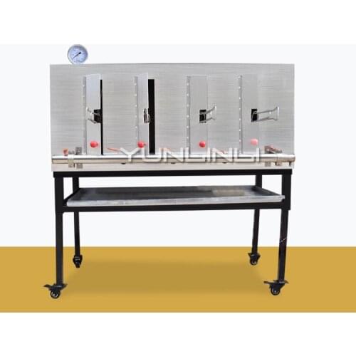 Commercial gas oven charcoal smokeless grilled fish machine stainless steel oven carbon oven electric hot grilled fish oven