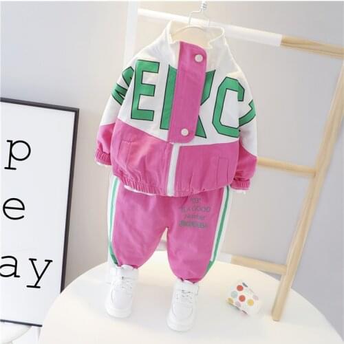 Toddler Girls Clothing Sets Spring Autumn Newborn Infant Clothes Fashion Long Sleeve Coats Pants Children Kids Casual Costume