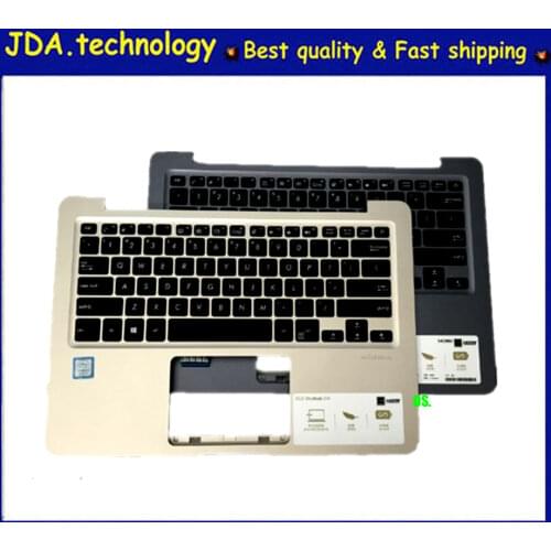 MEIARROW 95%new for ASUS Vivobook S14 S410U S410UA S4200U S4100V S4000V X411V X411UQ palmrest US keyboard upper cover