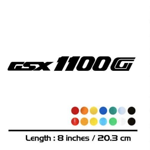 Motorcycle sticker bike Fuel tank Wheels helmet fairing Luggage MOTO car accessories reflective sign decal For SUZUKI GSX1100G