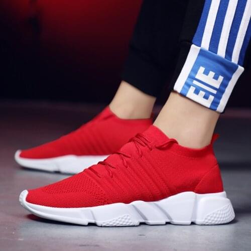 Running Shoes For Men New Mesh Design Male Shoes Walking Shoes Outdoor Sports Shoes Men Sneaker Lace Up