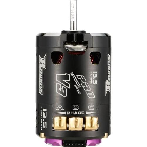 Rocket V3 540 13.5T Sensored SPEC RC Brushless Motor for 1/10 RC Racing Car Truck RC Car Parts Accessories Blue Black