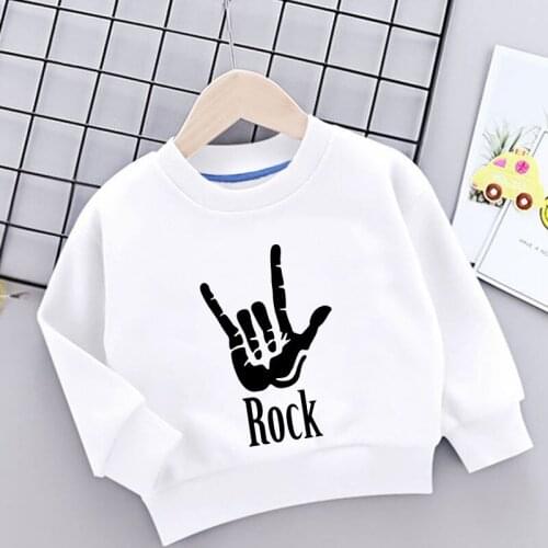 2 Colors Infant Newborn Baby Girls Hoodie Clothes Long Sleeve Spring Autumn Shirts Astronaut Unicorn Tops 2-7 Years Retro Rock
