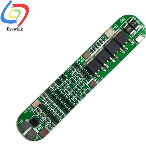 5S 18.5V 18650 Lithium Battery Protection Board Anti-overcharged over-discharge 21V Solar Lighting Li-ion Lipo 5 Pack 15A 25A
