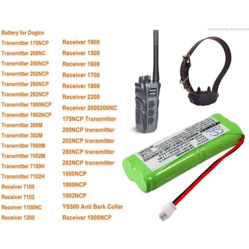 Cameron Sino 300mAh Battery BP12RT for Dogtra 1500NCP,175NCP Transmitter,1900NCP,1902NCP,200NCP,202NCP,280NCP, 282NCP,1100NC