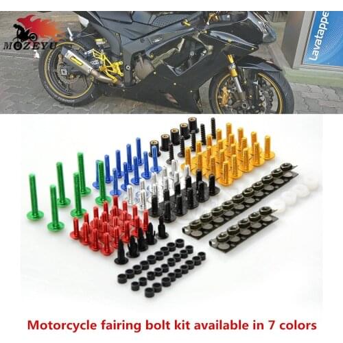 Motorcycle CNC Accessories Fairing windshield Body Work Bolts Nuts Screws kit for YAMAHA YZ85 YZ450F WR250F WR125R WR125X XT660