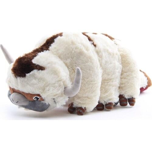55cm New Movie Avatar: The Last Airbender Figure Appa Plush Toy Cute Momo Doll Soft Stuffed Plush Pillow for Kids Gifts