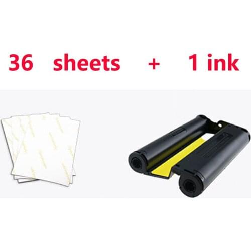 Aive KP-36IN 6 Inch Photo Paper For Canon Selphy cp1300 cp1200 CP800 CP810 CP820 CP900 CP910 Photo Printer KP36IN Ink Cartridge