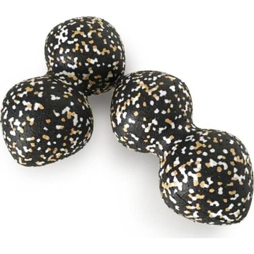 Yoga Massage Roller Ball Peanut Double Spiky Ball Myofascial Balls For Plantar Fasciitis Mobility Back Foot Pain Relief