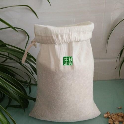 30*40cm Cotton Straining Bag for Nut Milk, Sprouting, mesh, Juicing,in a Bag Straining for Homebrew wine Hops tea brew stainer
