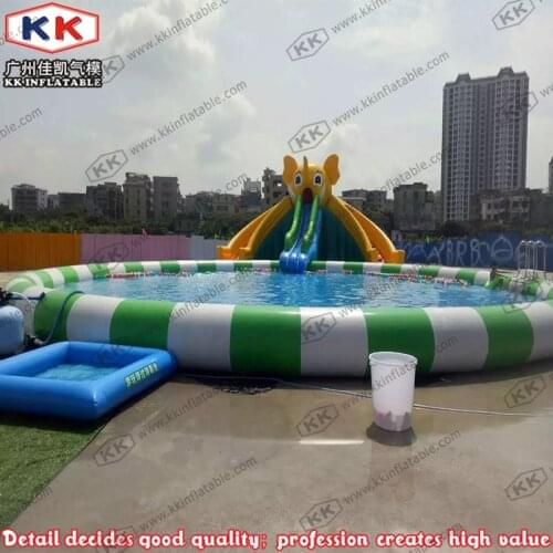 Inflatable Water Amusement Park for Group Playing