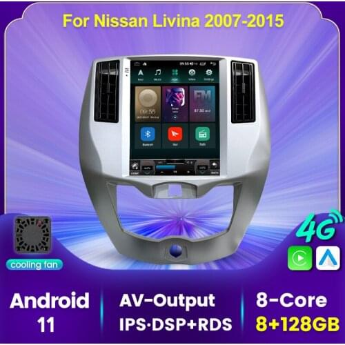 Navifly 9.7" 6+128G Android11GPS Auto multimedia smart head unit For Nissan Livina 2007-2015 with DSP 4G LTE carplay WIFI IPS