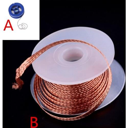 1PC 3.5mm 1.5M Desoldering Braid Solder Remover Wick Wire Repair Tool
