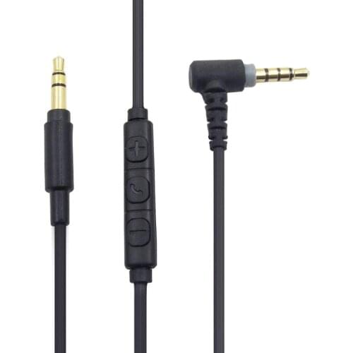 Replacement Stereo Audio Cable Extension Cord Wire for Audio Technica ATH MSR7 SR5BT AR5 RE700 Headphones