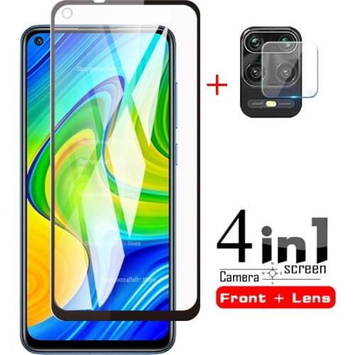 Glass redmi note 9 glass 4-in-1 camera protective glass for xiaomi redmi note 9 glasses safty readmi not9 not 9 redmy laptop 9