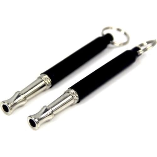 Dog whistle to stop barking device dog copper silent Ultrasonic training Flute Stop Barking for Pet supplies sound Trainer Tool