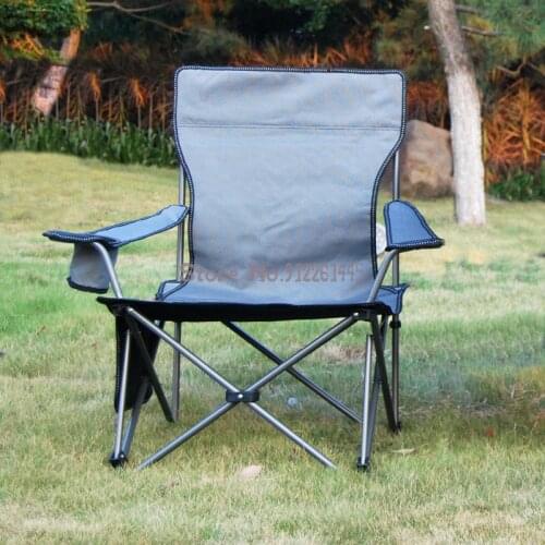 Outdoor Folding Chair Portable Fishing Maza Stool Backrest Leisure Beach Chair Adjustment Lunch Break Recliner Camping Bed