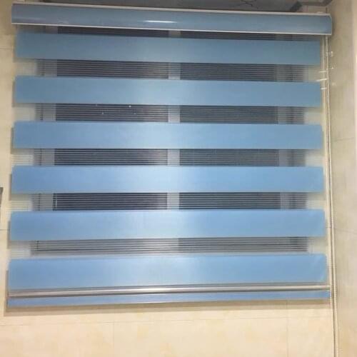 High Quality Zebra Blinds Day Night Roller Shades Window Curtain With Dual Layers Light Filtering Fabric for Bedroom Living Room