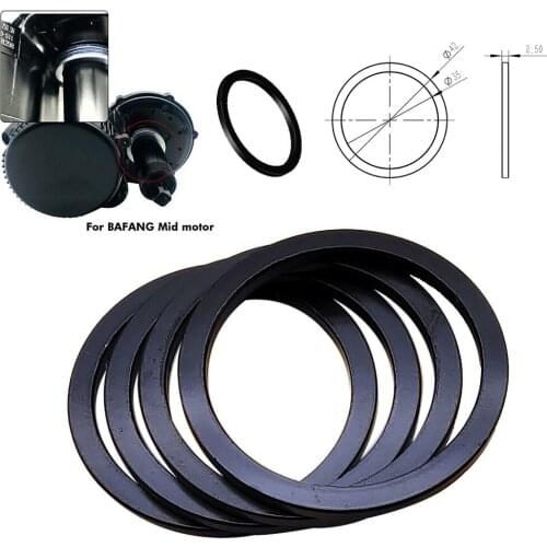 4pcs 35mm Bafang Bottom Bracket Gaskets 68mm To 73mm BBS01 BBSHD Spacer For Tongsheng TSDZ2 Bafang Mid Motor Ebike Accessories