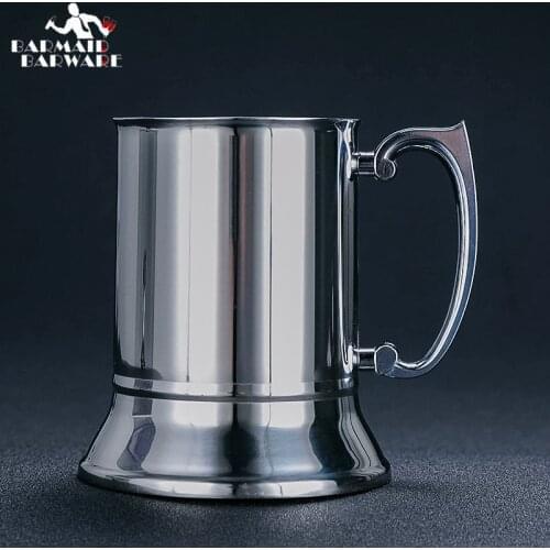 420ml Double Walled Moscow Mule Copper Mugs Metal Mug Cup Stainless Steel Beer Wine Coffee Cup