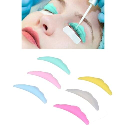 5 Pairs Lashes perm Pad Silicone Curling Eyelash Lift Tools DIY Lashes Lifting Make Up Accessories Tools XS S M L XL Size Cheap
