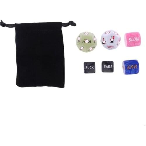 6pcs/set Sex Funny Love Dice Game Toy Erotic Sexy Posture Adult Couple Bachelor
