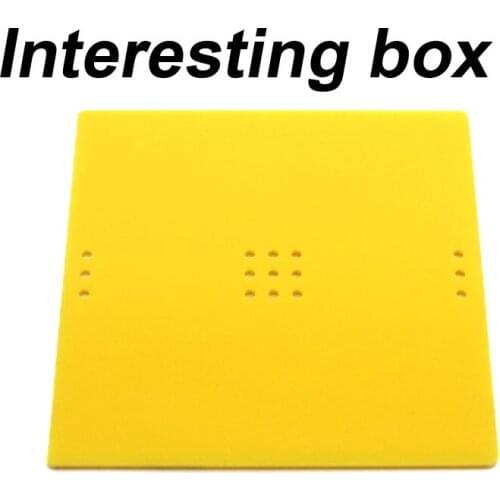 9090 panel technology small production small table lamp fan base popular DIY material with small plastic plate with holes