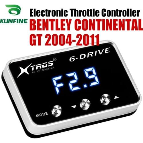 Car Electronic Throttle Controller Racing Accelerator Potent Booster For BENTLEY CONTINENTAL GT 2004-11 Tuning Parts Accessory