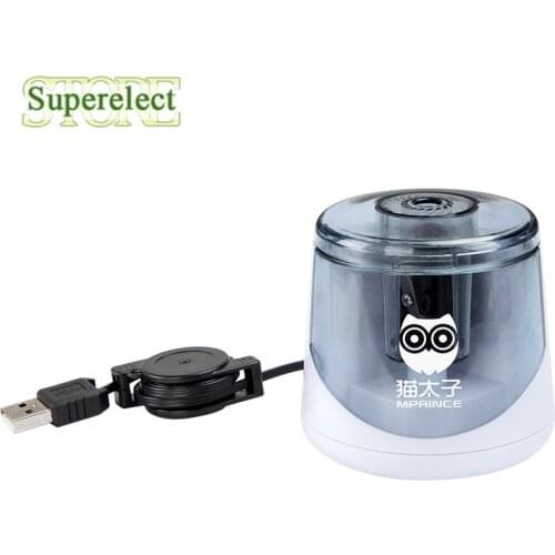 Sharpener Electric pencil sharpener Home Office School Supplies Switch Pencil Sharpener stationery art