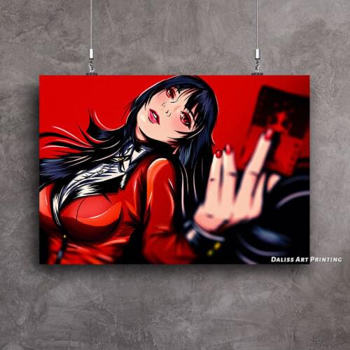 Canvas Anime KAKEGURUI Pictures Home Decoration Paintings Poster HD Prints Wall Art Modular Living Room Framed