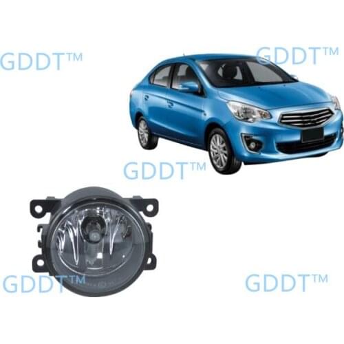 2014-2019 Fog Light for ATTRAGE Fog Lamp SET with Bulb WIRE SWITCH for MIRAGE Front LAMP Kit Led Drl Clearance Lights