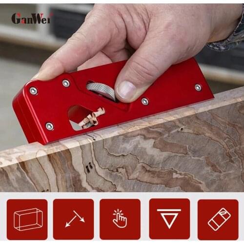 GanWei Multi Functional Wood Trimming Knife 45 Degree Bevel Chamfering Carbon Steel Planing Edge Woodworking Hand tools