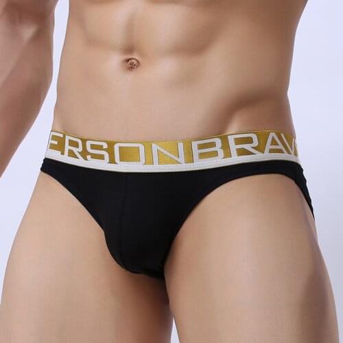 Male Underwear Elastic Cotton Underpants Briefs Jockstrap Underwear Gay Men Cueca Ropa Interior Hombre Sexy Bikini Briefs