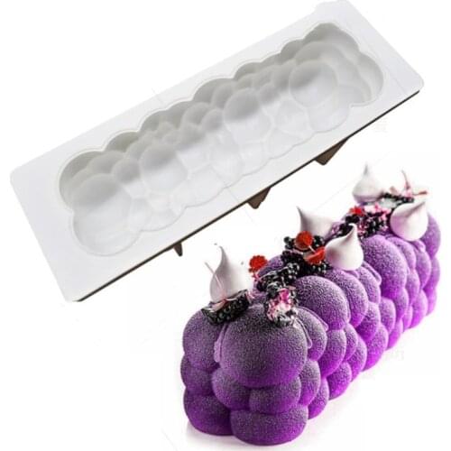 Bubble Cloud Silicone Mould 3D Art Cake Desserts Mousse Baking Molds DIY Pastry Chocolate Making Home Party Homemade Decor Tools