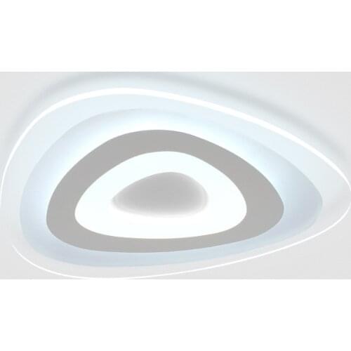 Modern Minimalist Living Room Bedroom Household Ultra-thin Triangle Ceiling Lamp LED Chandelier Ceiling Hotel Room Lamp
