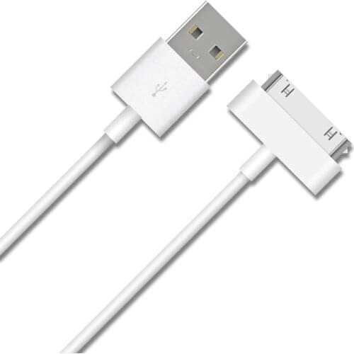 USB Cable For iPhone 4 s 4s 3GS 3G iPad 1 2 3 iPod Nano itouch 30 Pin Fast Charging USB Cable Charger Adapter Data Sync Cord