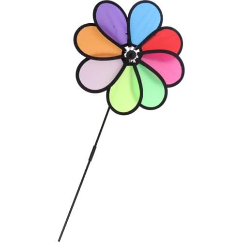 Windmill Whirligig Wheel Portable Pinwheel Wind Chime for Camping