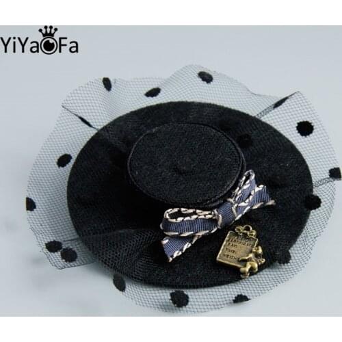 YiYaoFa Handmade Vintage Cap Pin & Brooches Antique Fabric Brooch Buckle Women Accessories Gift For Women Lace Corsage BR-46